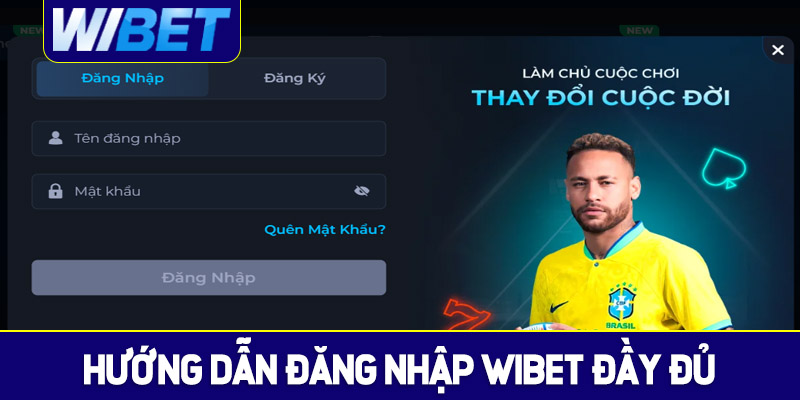 Hướng dẫn đăng nhập WIBET đầy đủ cho người chơi mới